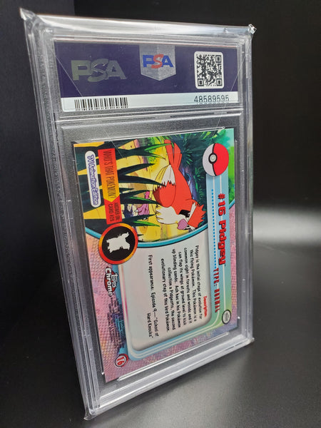 Topps Chrome Pidgey PSA 9