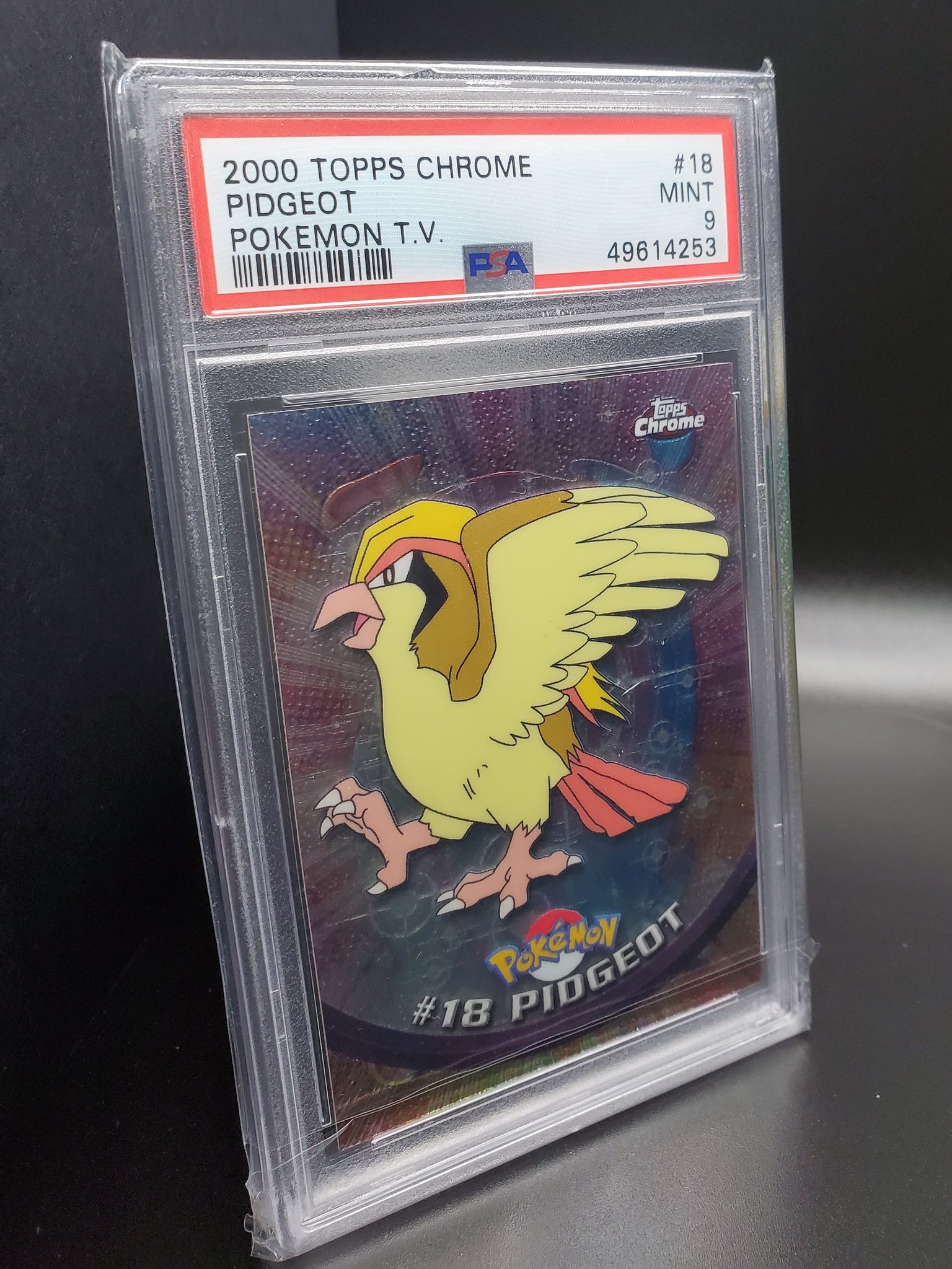 Topps Chrome Pidgeot PSA 9