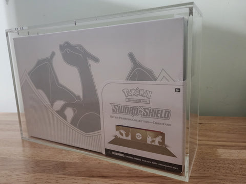 Sword and Shield Charizard Ultra Premium Collection (UPC) Acrylic Case